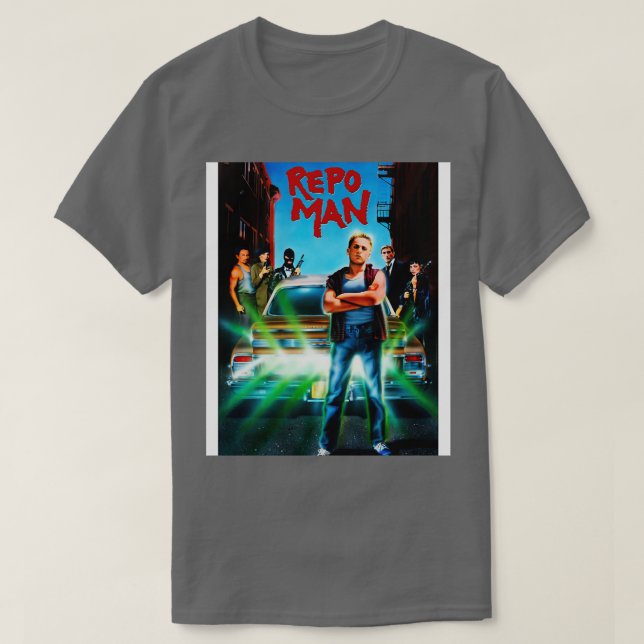 T-shirt Repo Man 1984 (Design devant)
