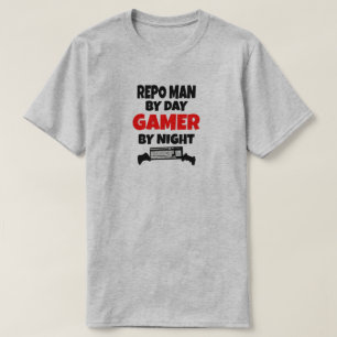 T-shirt Repo Man aime jouer aux jeux vidéo