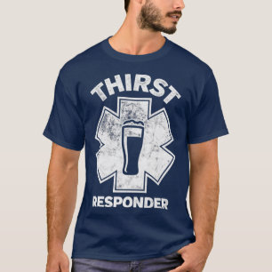 T-shirt Répondeur de soif Conception amusante pour les app