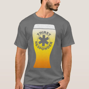 T-shirt Répondeur de soif Funny Beer