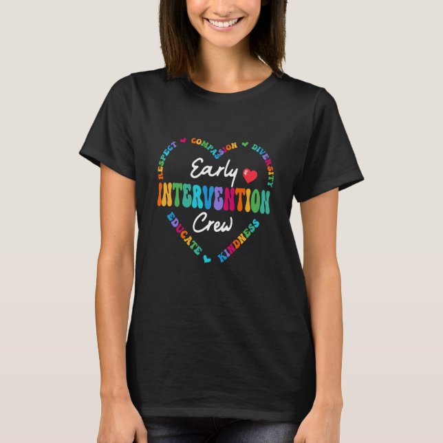 T-shirt Réponse de l’équipage de l’ITR Enseignant de l’équ (Devant)