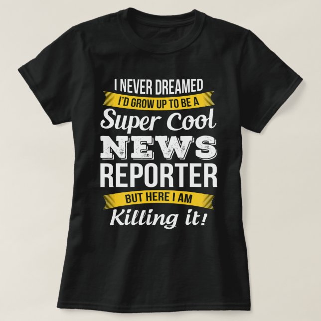 T-shirt Reporter (Design devant)