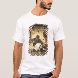 T-shirt Repos albanais de sentinelle (Arnaueti) (huile sur