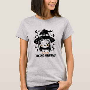 T-shirt Repose du visage de la sorcière