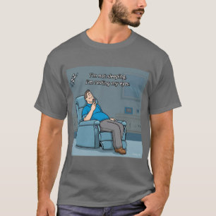 T-shirt Repose Les Yeux Humoristique Papa Design