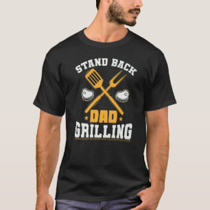 T-shirt Repose Papa Grillades Grillées Ou Cuisine 1