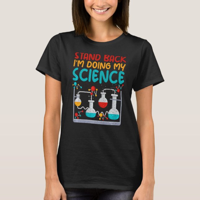T-shirt Reposez-le en faisant mon professeur de sciences (Devant)
