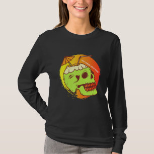 T-shirt Reposez quand votre crâne et os morts