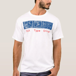 T-shirt Reposez-vous, dactylographiez, erreur