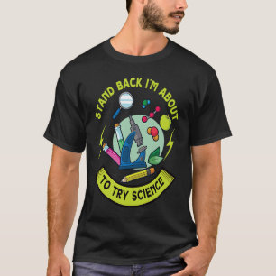 T-shirt Reposez-Vous Je Vais Essayer Le Microscope Des Pér