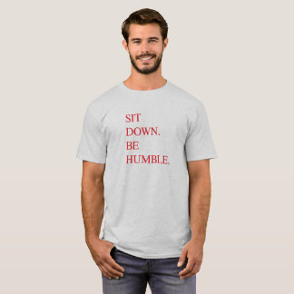 T-shirt Reposez-vous soit vers le bas humble par Kendrick