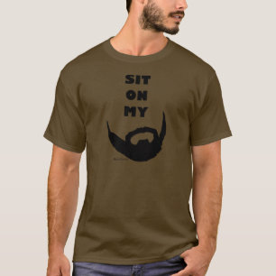 T-shirt Reposez-vous sur mon amant de barbe