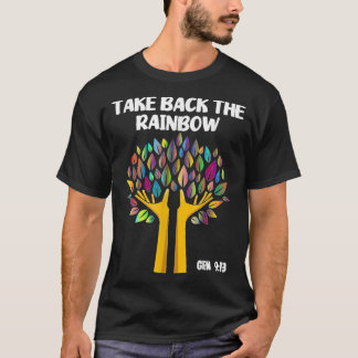 T-shirt Reprendre la Genèse Arc-en-ciel 913 Le Pro de Dieu