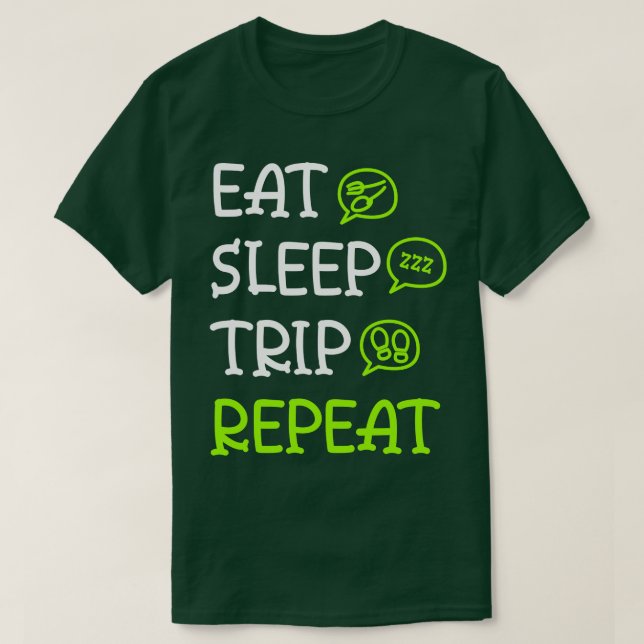 T-shirt Reprendre le voyage du sommeil (Design devant)