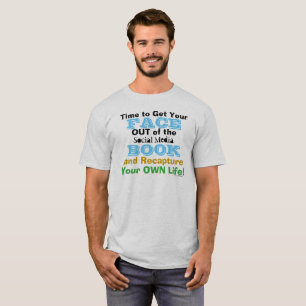 T-shirt Reprendre votre vie Livre social