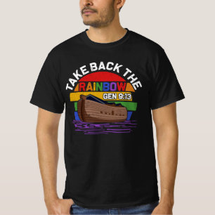 T-shirt Reprenez La Fierté Arc-En-Ciel En Dieu Promis D'Al