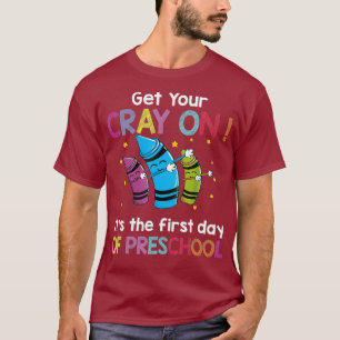 T-shirt Reprenez votre crayon dès le premier jour de la ma