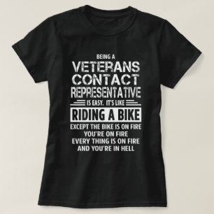 T-shirt Représentant des anciens combattants