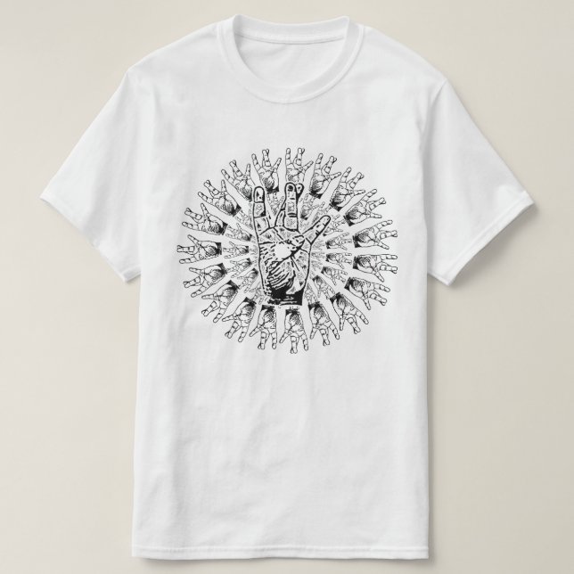 T-shirt Représentant la côte Ouest  (Design devant)