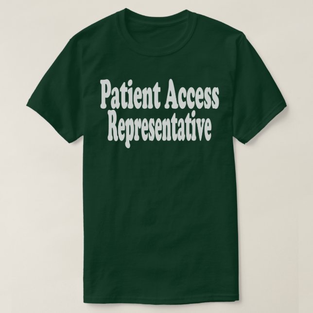 T-shirt Représentant pour l'accès des patients 1 (Design devant)