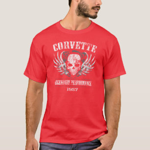 T-shirt Représentation 1957 légendaire de Corvette