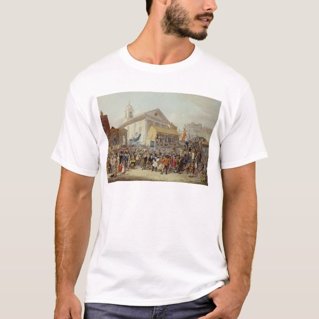 T-shirt Représentation de l'élection des membres (Devant)