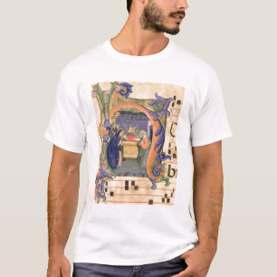 T-shirt Representation de l'initiale "H" de Mme 571 f.6r