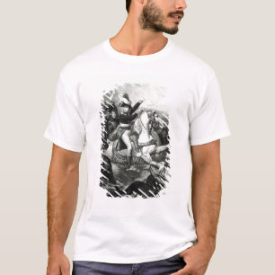T-shirt Représentation de napoléon en tant que héros de