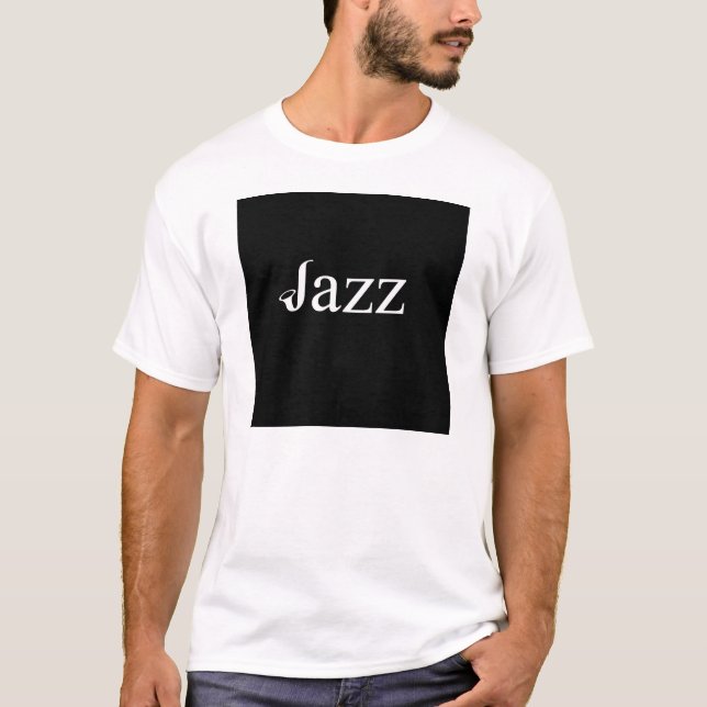T-SHIRT REPRÉSENTATION DES MOTS : JAZZ 2 (Devant)
