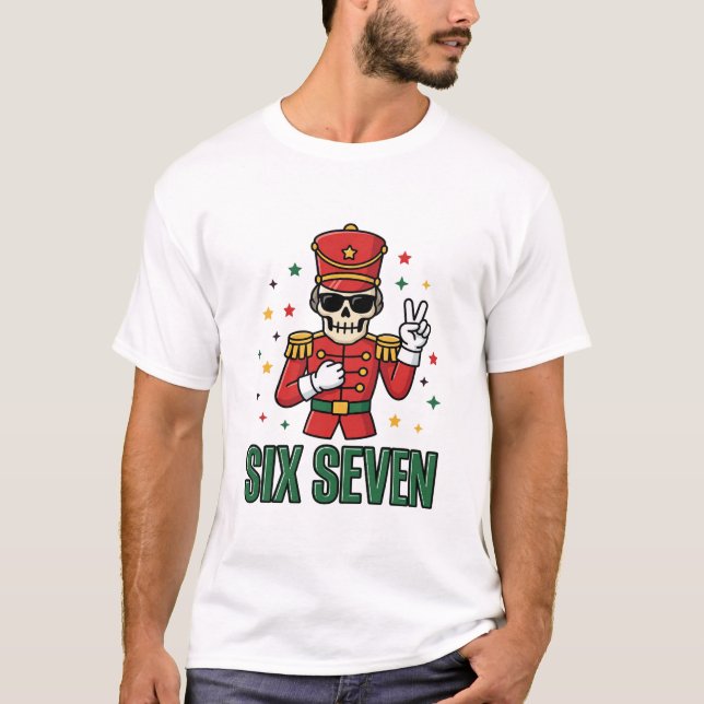 T-shirt Représentation graphique de casse-noisette de Noël (Devant)