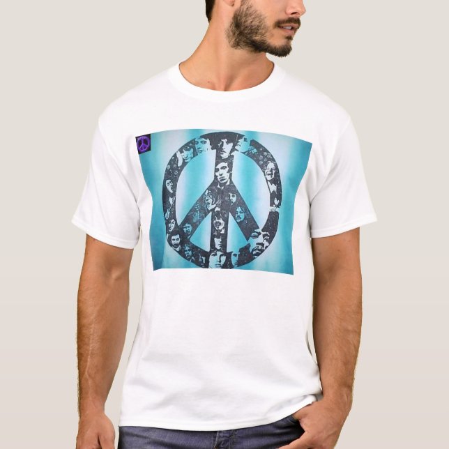 T-shirt Représentez la paix (Devant)