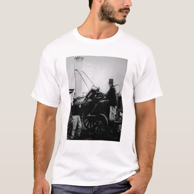 T-shirt Reproduction de Rocket de Stephenson, 1929 (Devant)