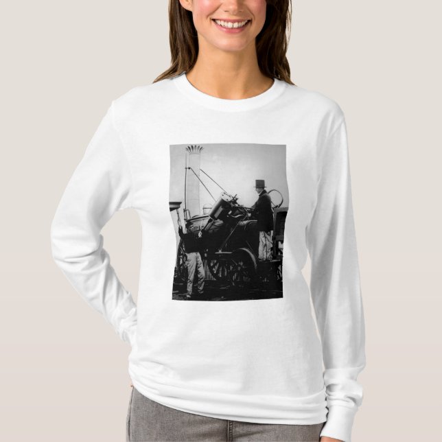 T-shirt Reproduction de Rocket de Stephenson, 1929 (Devant)