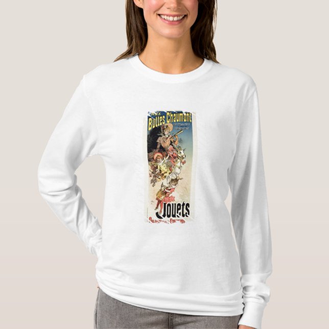 T-shirt Reproduction d'un GIF nouvelle année de publicité (Devant)