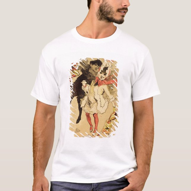 T-shirt Reproduction d'une publicité par affichage le (Devant)