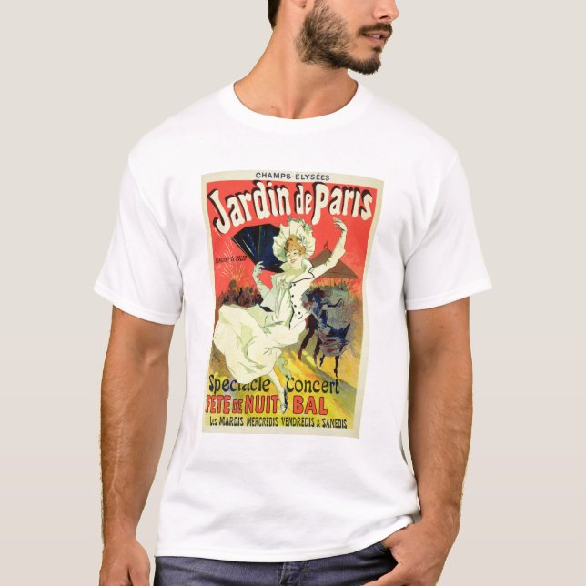 T-shirt Reproduction d'une publicité par affichage le (Devant)