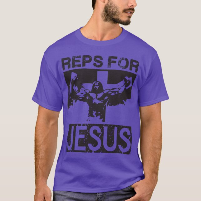 T-shirt Reps Pour Jésus (Devant)
