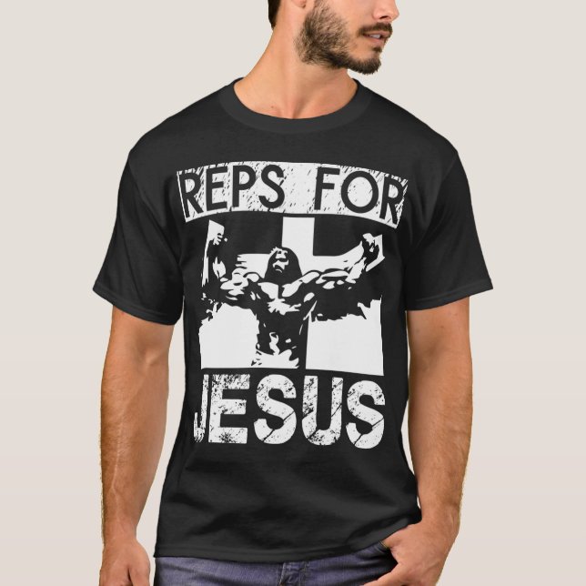 T-shirt Reps Pour Jésus-Chemise Essentielle (Devant)