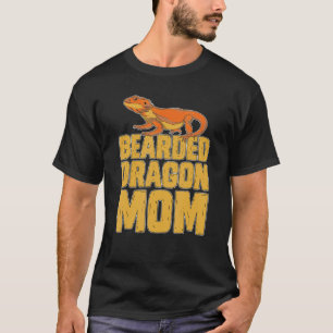 T-shirt Reptile Animal Pet Mommy Porté Dragon Maman Animal
