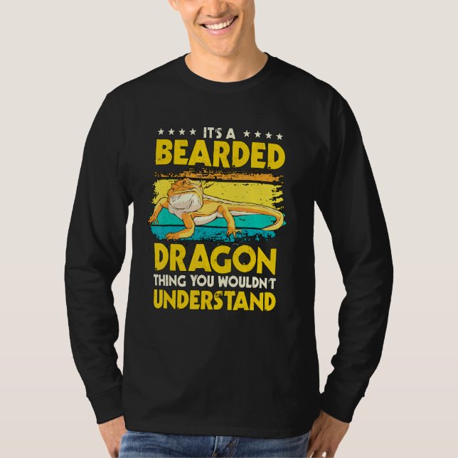 T-shirt Reptile Citer C'Est Un Dragon Enclavé D (Devant)