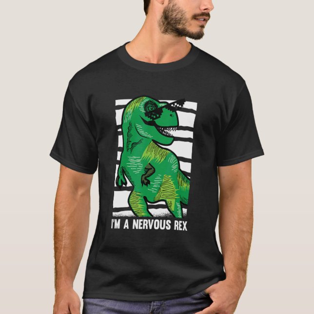 T-shirt Reptile de paléonthologie des dinosaures adultes J (Devant)