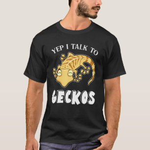 T-shirt Reptile Oui Je Parle À Mon Leopard Gecko