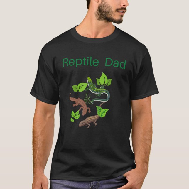 T-shirt Reptile papa (Devant)