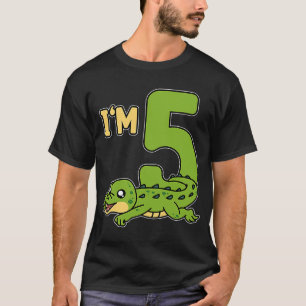 T-shirt Reptiles 5e anniversaire Crocodile propriétaire de