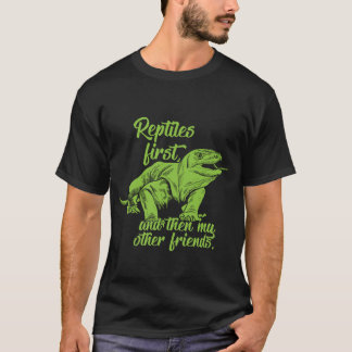 T-shirt Reptiles amants