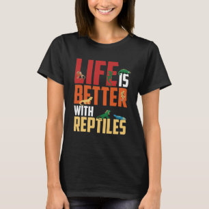 T-shirt Reptiles cool Lizard Gecko Dragon Porté