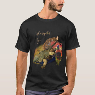 T-shirt Reptiles et oiseaux du zoo d'Indianapolis