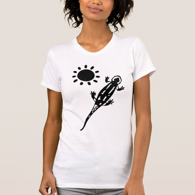 T-shirt Reptiles Salamander Sud-Ouest Lizard (Devant)