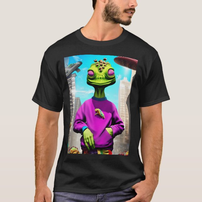 T-shirt Reptilien Cool (Devant)