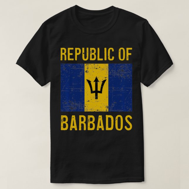T-shirt Republic of Barbados New Country Celebration Pride (Design devant)